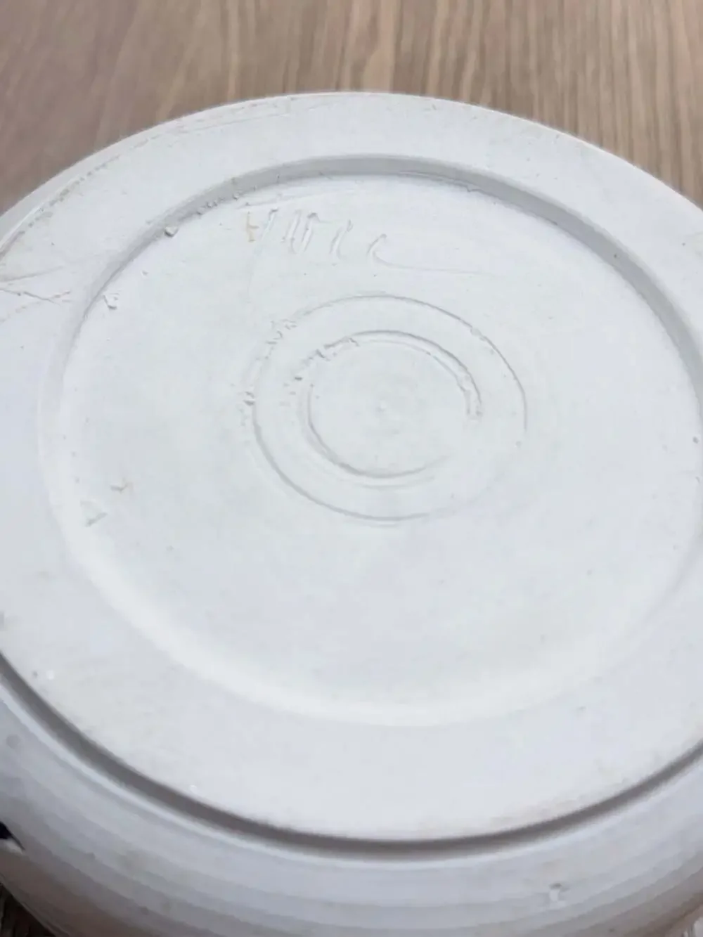 Studio Pottery Ceramic Lidded Jar with Sculpted Character Lid